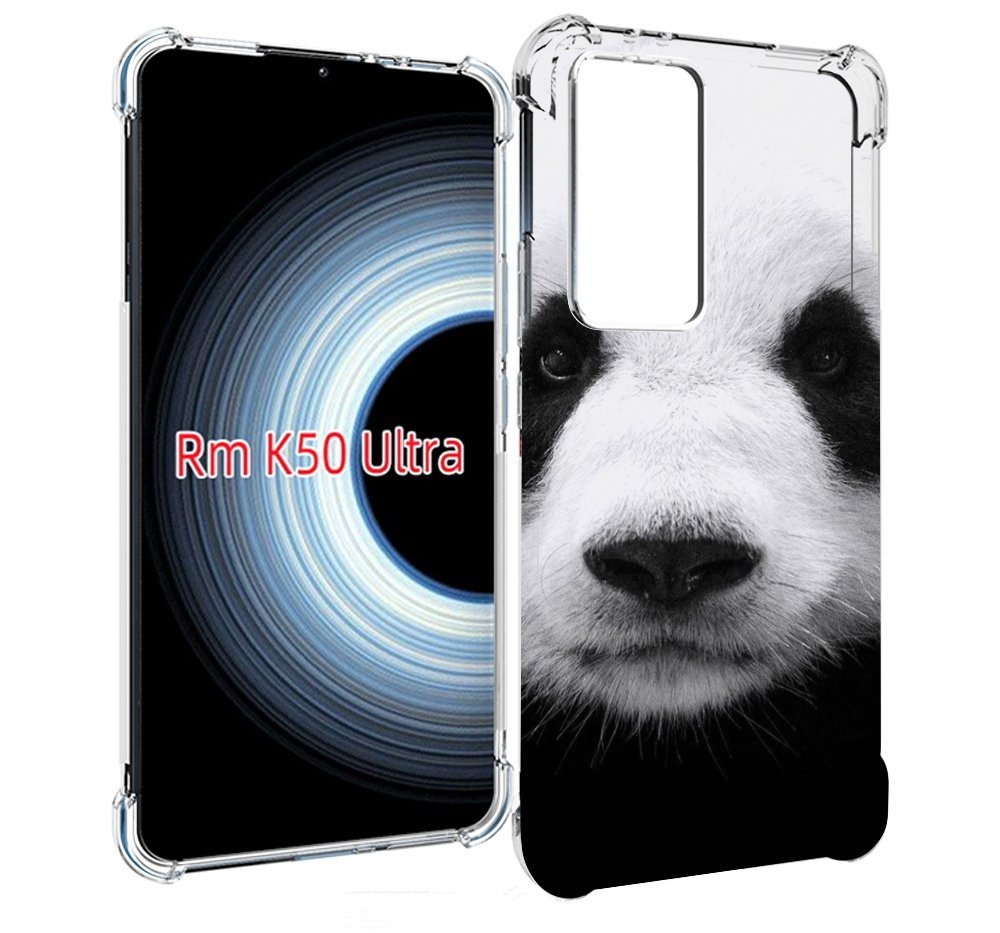 

Чехол MyPads Панда-портрет для Xiaomi 12T / Redmi K50 Ultra, Прозрачный, Tocco