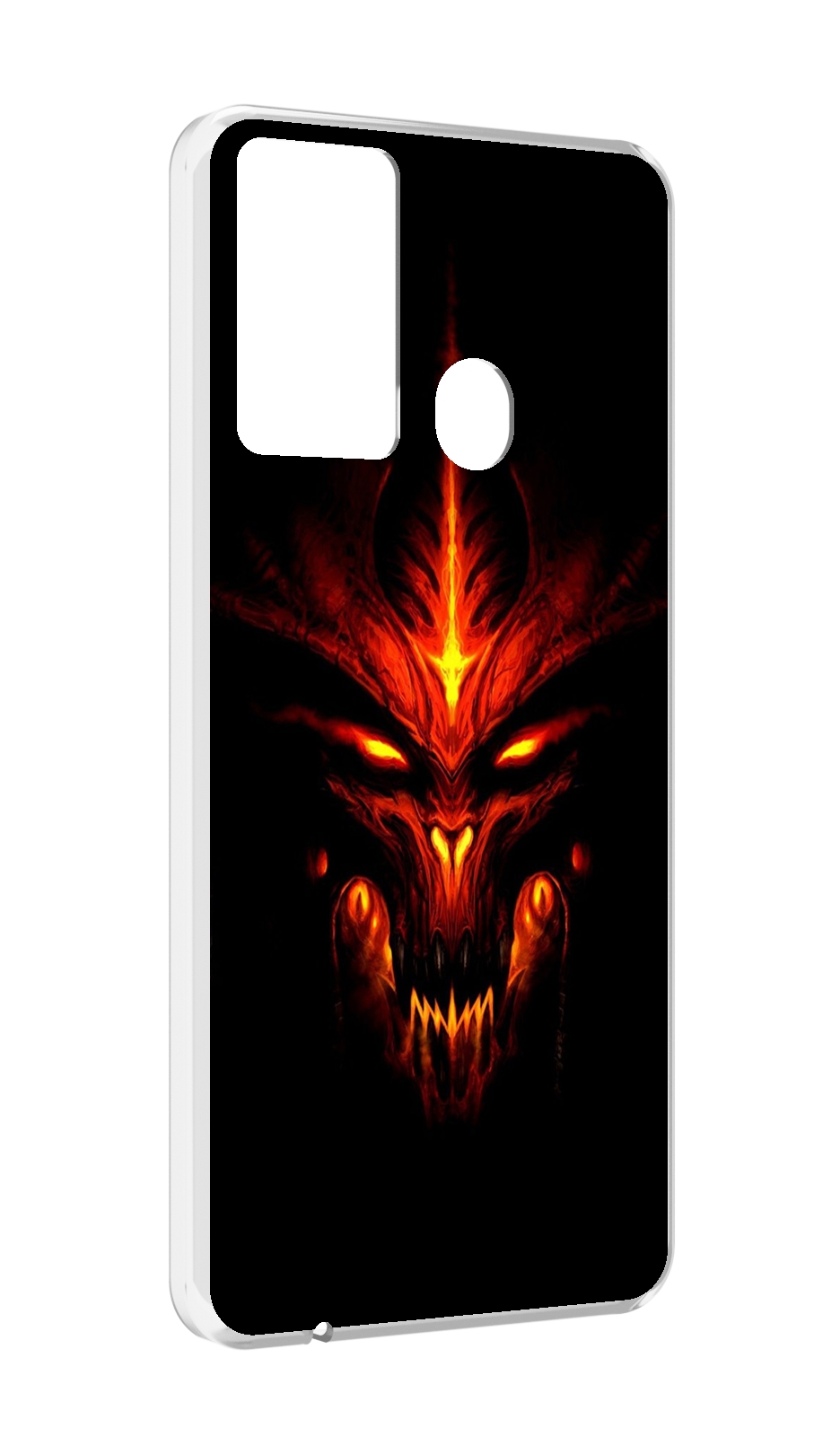 

Чехол MyPads diablo-3-диабло для Itel P37/Itel Vision 2S, Прозрачный, Tocco