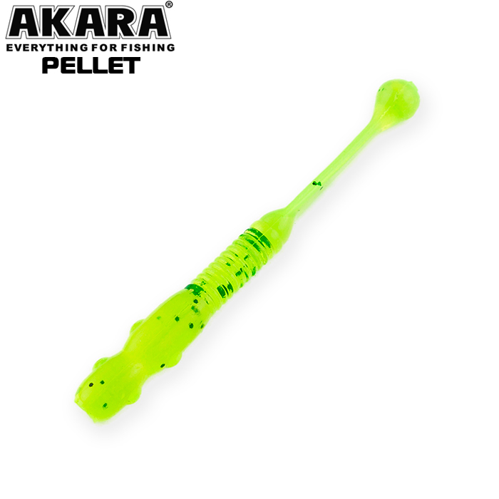 

AKARA Приманка силиконовая (мягкая) AKARA PELLET (MP45-418-F10 / 1,8" / 418), Зеленый