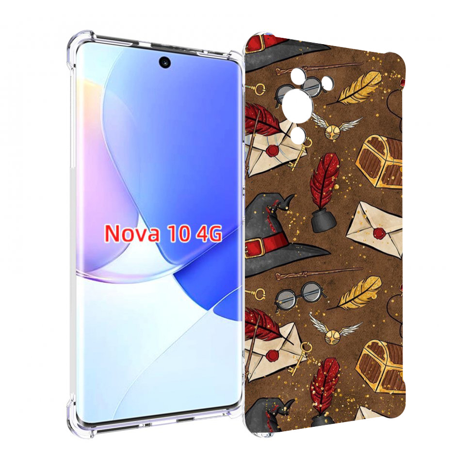 

Чехол MyPads гарри-поттер-вайб для Huawei Nova 10, Прозрачный, Tocco