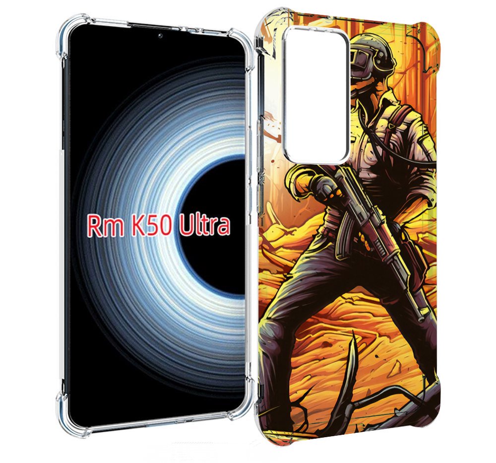 

Чехол MyPads Пабг для Xiaomi 12T / Redmi K50 Ultra, Прозрачный, Tocco