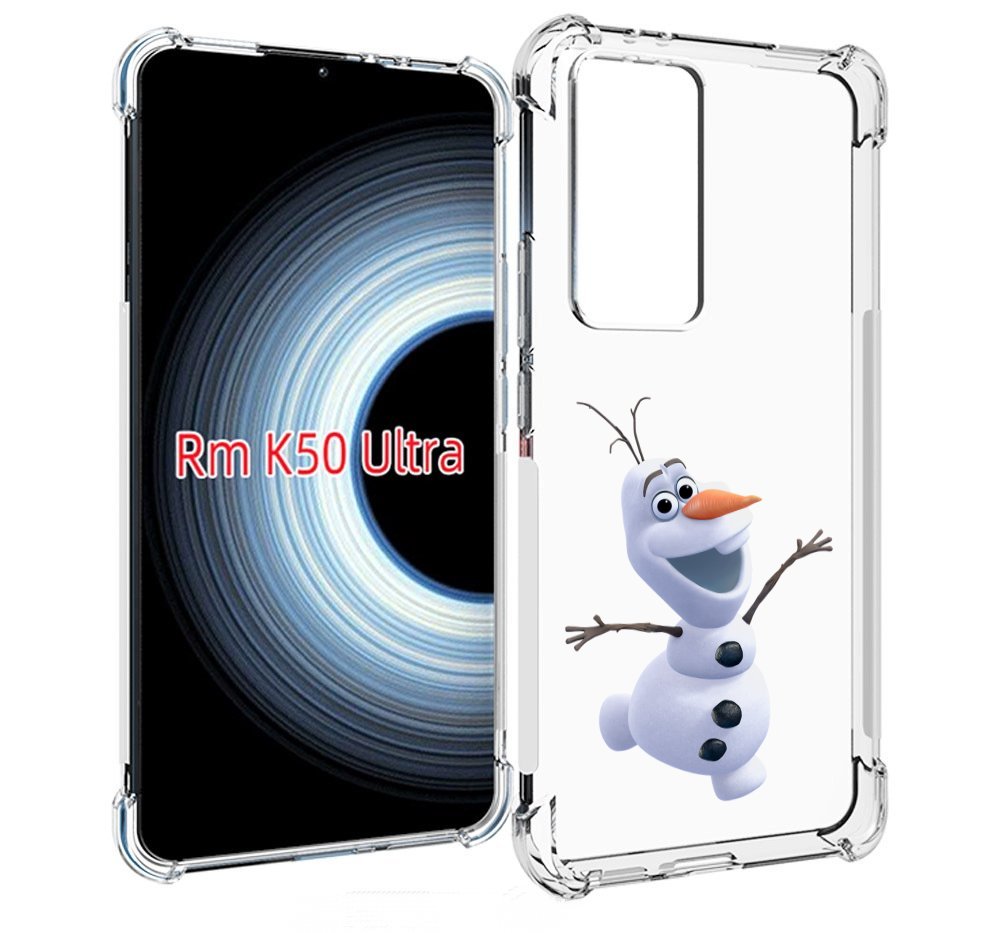 

Чехол MyPads Олаф-холодное-сердце для Xiaomi 12T / Redmi K50 Ultra, Прозрачный, Tocco