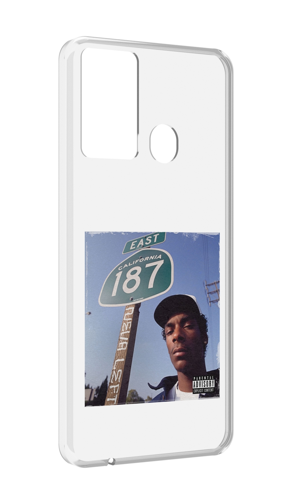 

Чехол Mypads Snoop Dogg Neva Left Для Itel P37/Itel Vision 2S, Прозрачный, Tocco