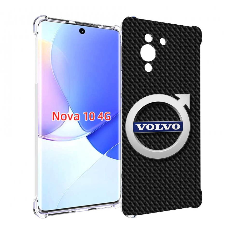 

Чехол MyPads вольво volvo 3 для Huawei Nova 10, Прозрачный, Tocco