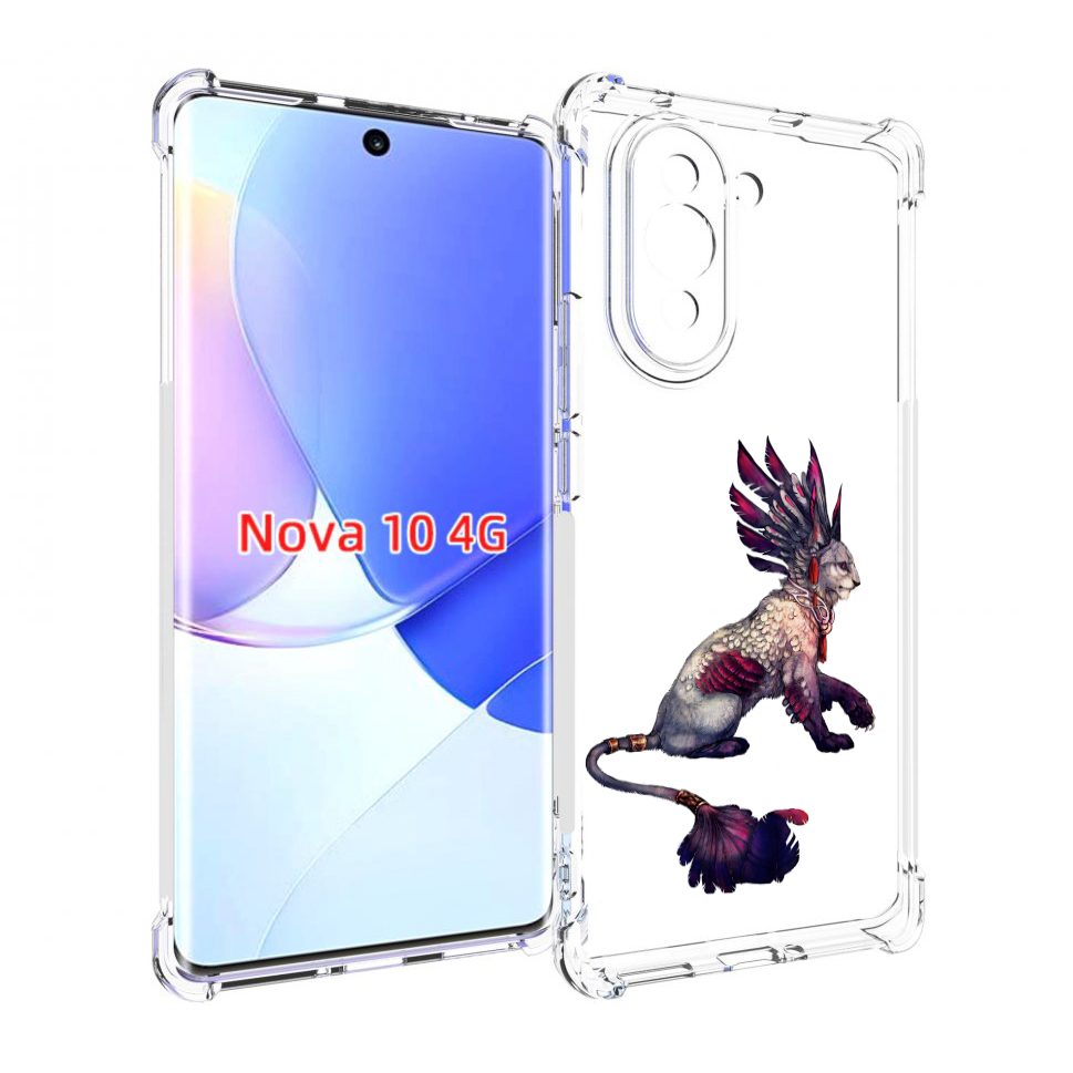 

Чехол MyPads волшебная-пума для Huawei Nova 10, Прозрачный, Tocco