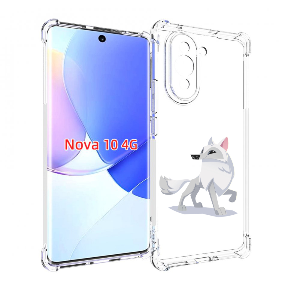 

Чехол MyPads волчок-серый для Huawei Nova 10, Прозрачный, Tocco
