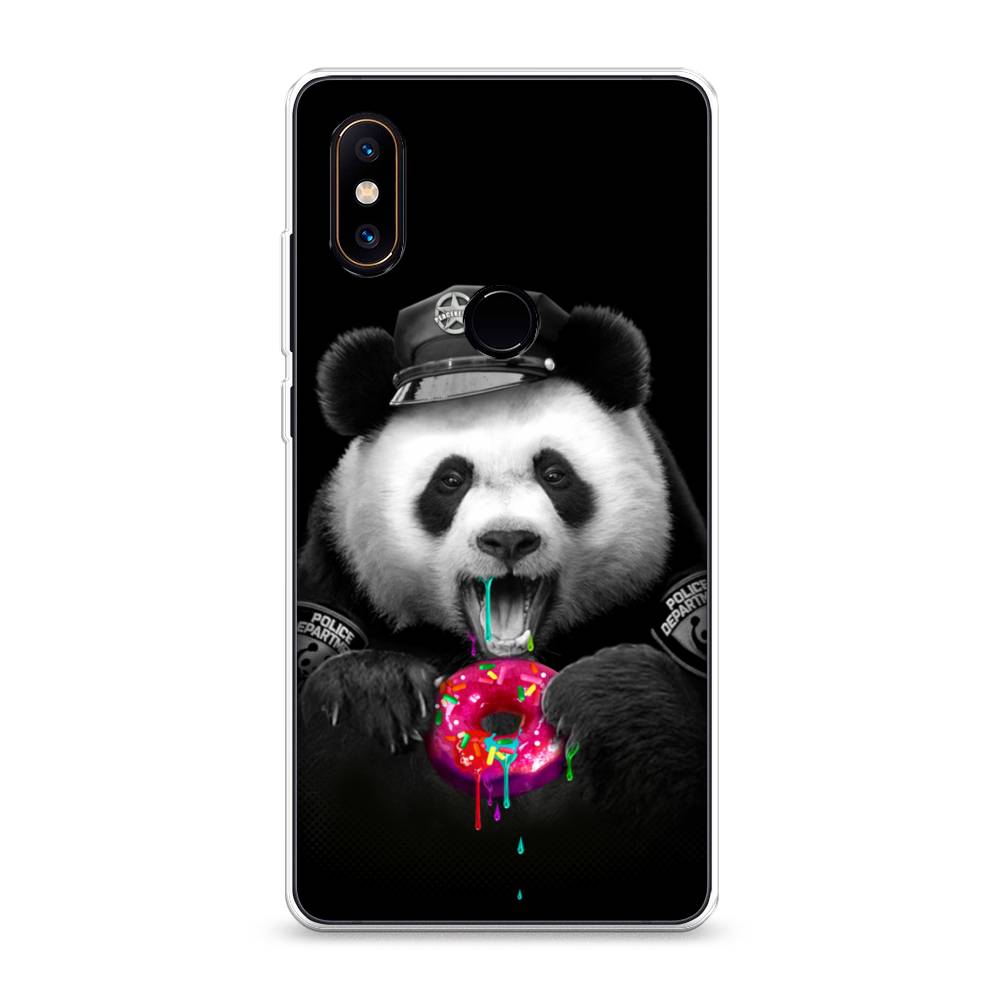 

Чехол Awog на Xiaomi Mi Mix 2S "Панда police", Разноцветный, 33450-2