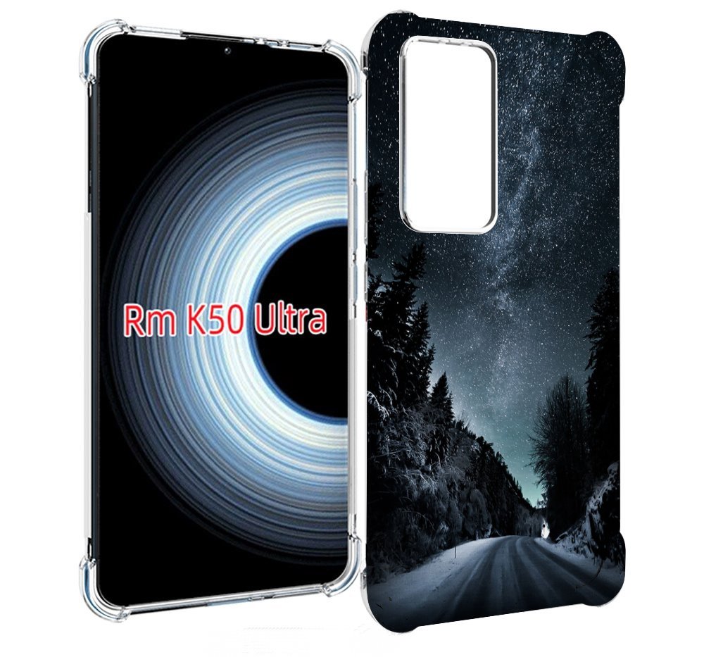 

Чехол MyPads Ночной-лес для Xiaomi 12T / Redmi K50 Ultra, Прозрачный, Tocco
