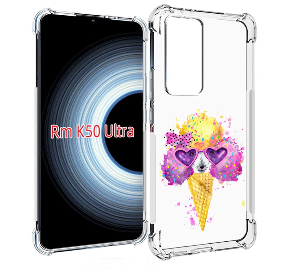 

Чехол MyPads Рожок для Xiaomi 12T / Redmi K50 Ultra, Прозрачный, Tocco