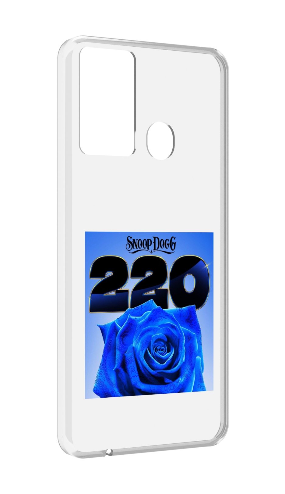 

Чехол Mypads Snoop Dogg 220 Для Itel P37/Itel Vision 2S, Прозрачный, Tocco
