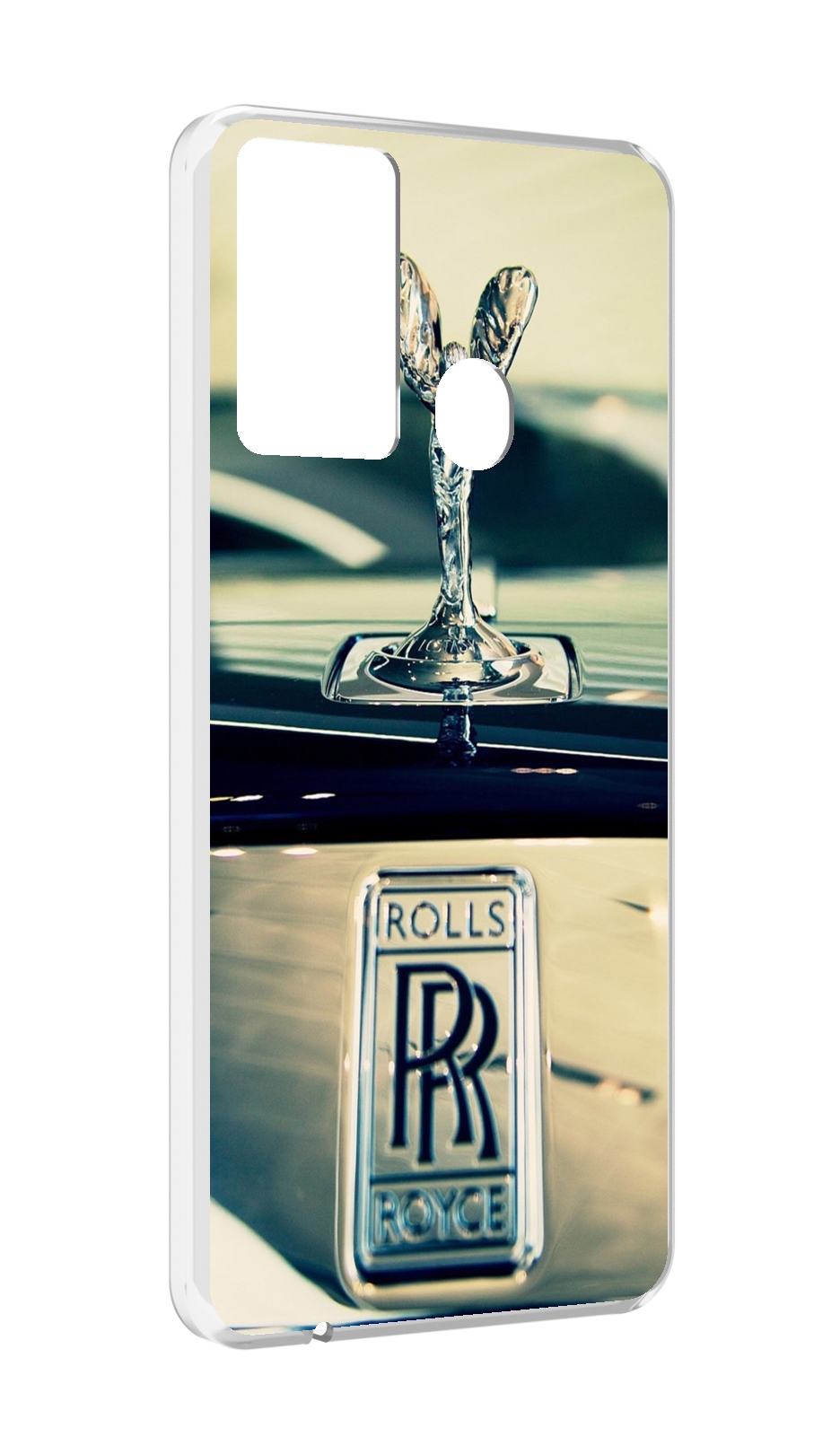 

Чехол MyPads Rolls Royce ролс роис 1 для Itel P37/Itel Vision 2S, Прозрачный, Tocco