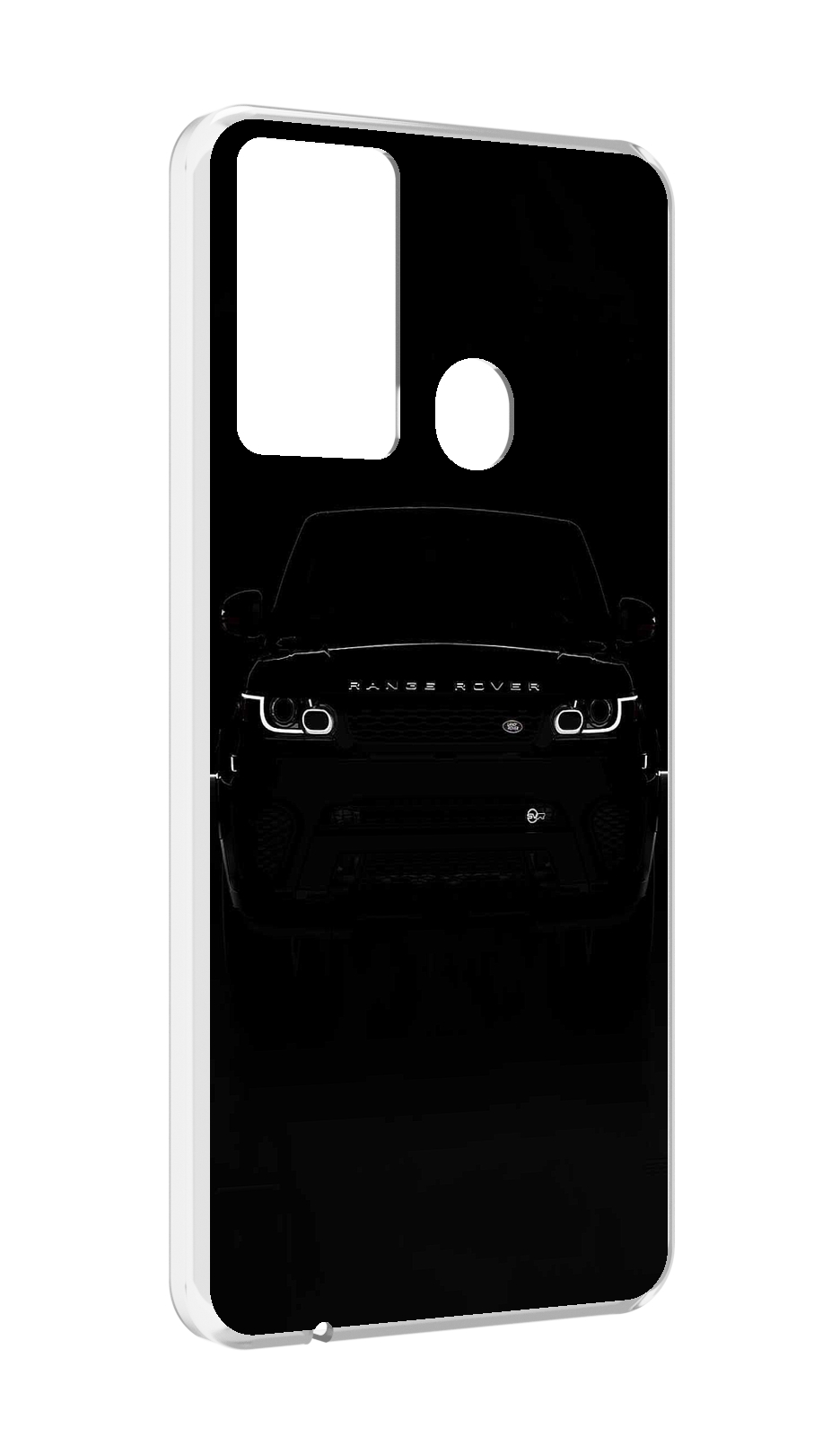 

Чехол MyPads Range-rover ренж ровер для Itel P37/Itel Vision 2S, Прозрачный, Tocco