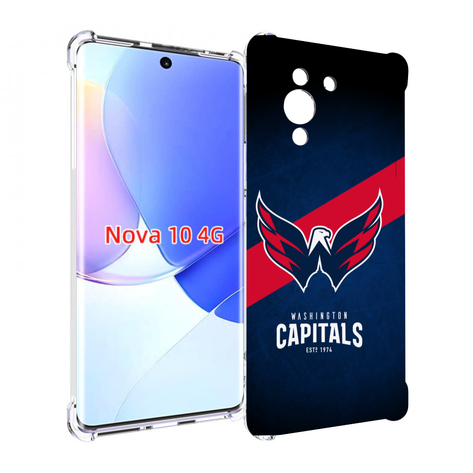 

Чехол MyPads вашингтон кепиталс для Huawei Nova 10, Прозрачный, Tocco