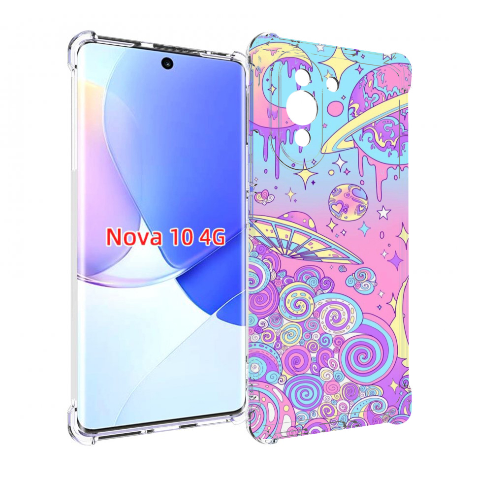 

Чехол MyPads ванильные планеты для Huawei Nova 10, Прозрачный, Tocco