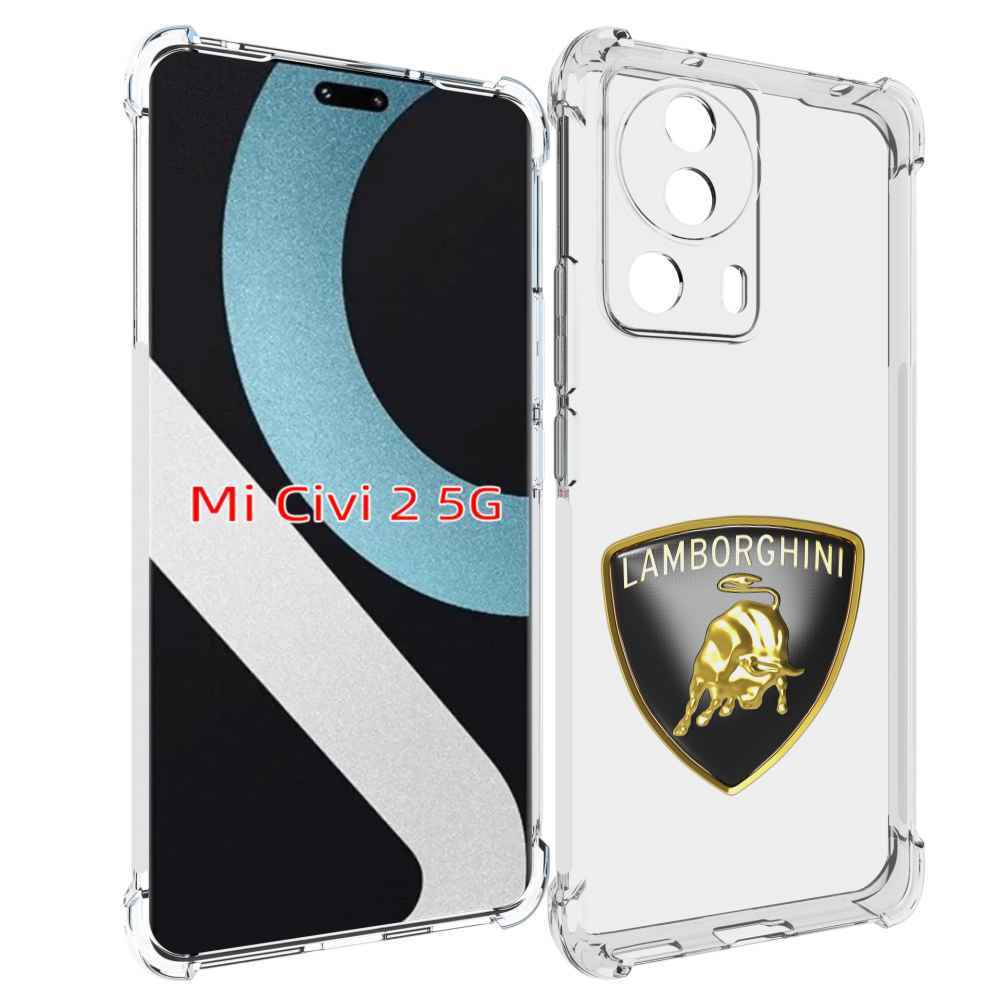 

Чехол MyPads ламборгини-lambo-6 мужской для Xiaomi Civi 2, Прозрачный, Tocco