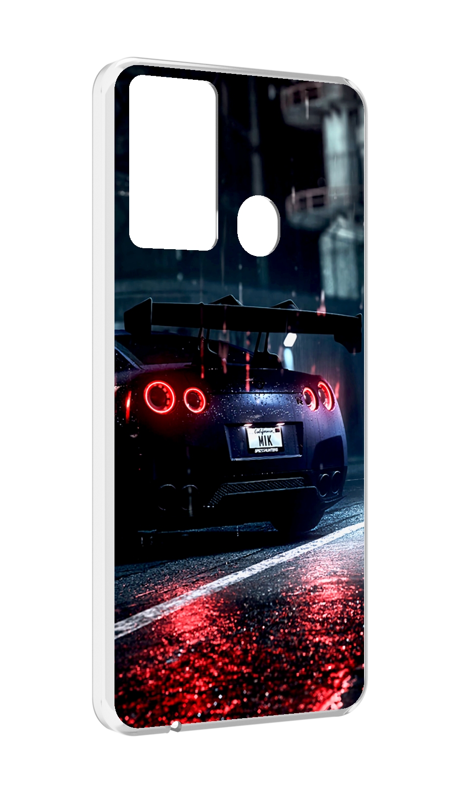 

Чехол MyPads Nissan Skyline для Itel P37/Itel Vision 2S, Прозрачный, Tocco