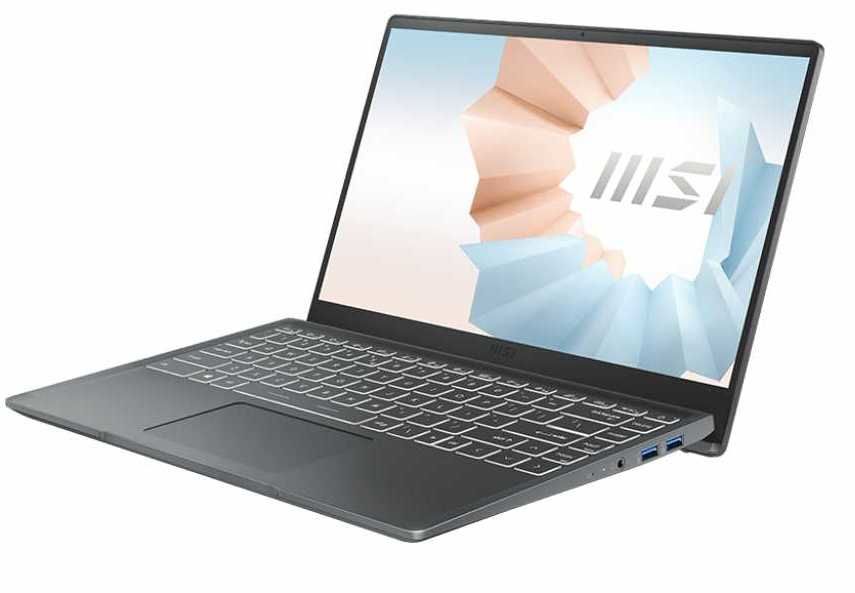 Ультрабук MSI Modern 14 B11M-034RU Gray (9S7-14D214-034)