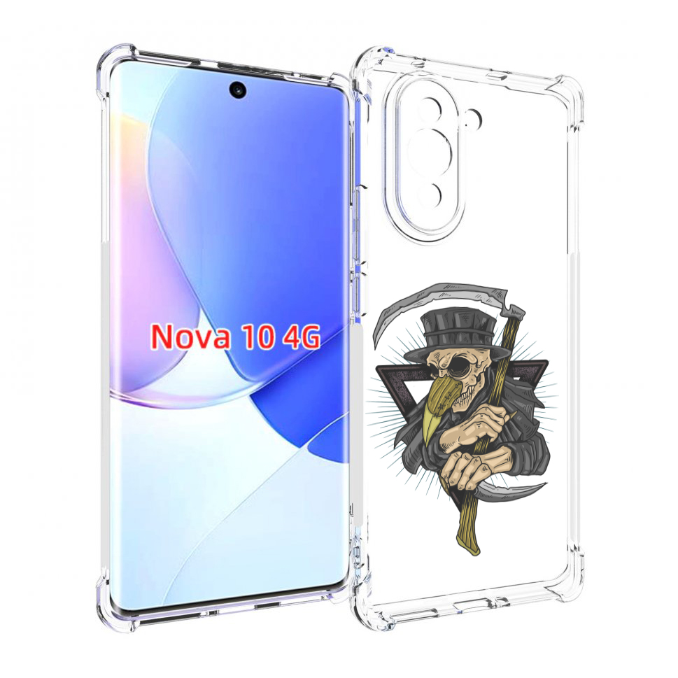 Чехол MyPads борец-с-чумой для Huawei Nova 10