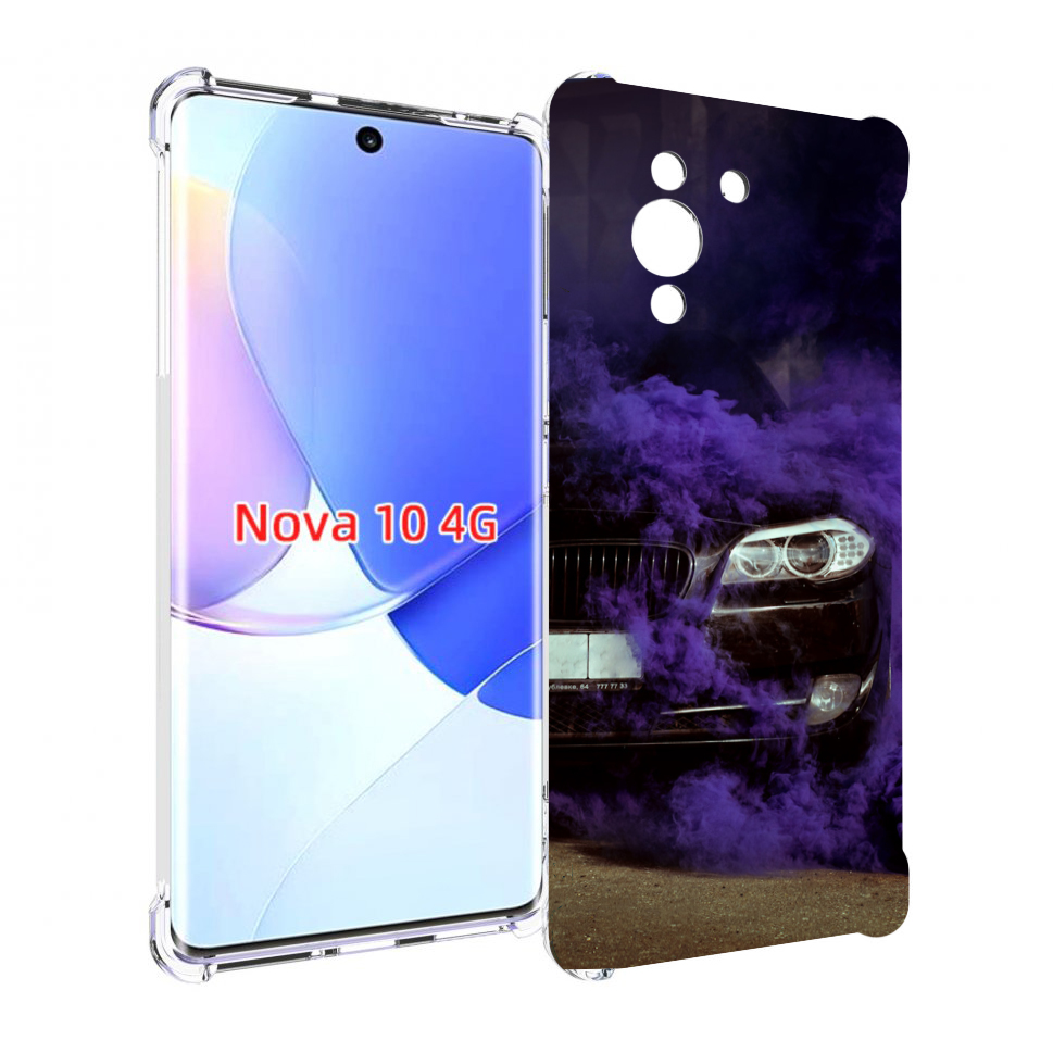 

Чехол MyPads бмв-с-фиолетовым-дымом мужской для Huawei Nova 10, Прозрачный, Tocco