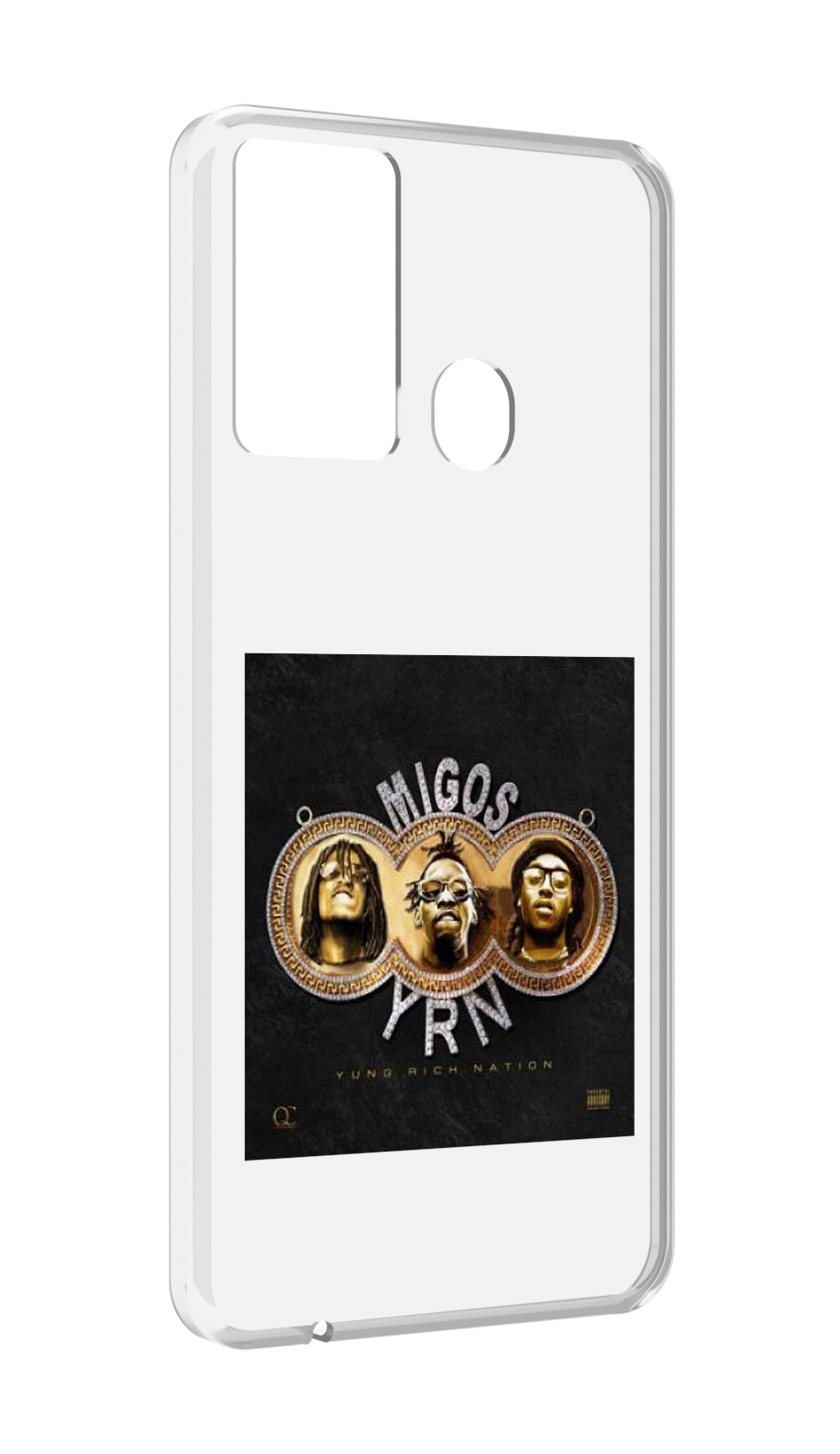 

Чехол MyPads Migos - Yung Rich Nation для Itel P37/Itel Vision 2S, Прозрачный, Tocco