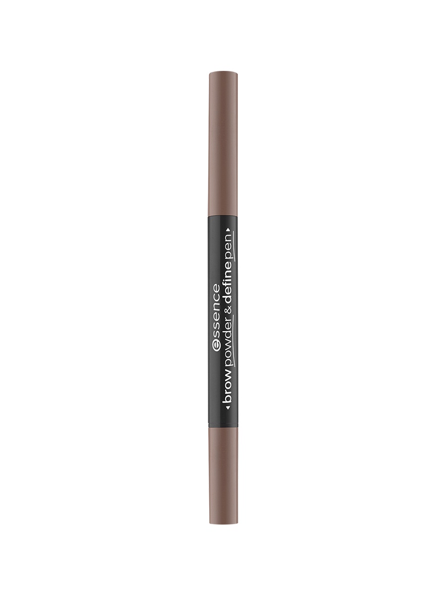 Контурный карандаш и пудра для бровей essence 2 в 1  - 01 blonde medium brown