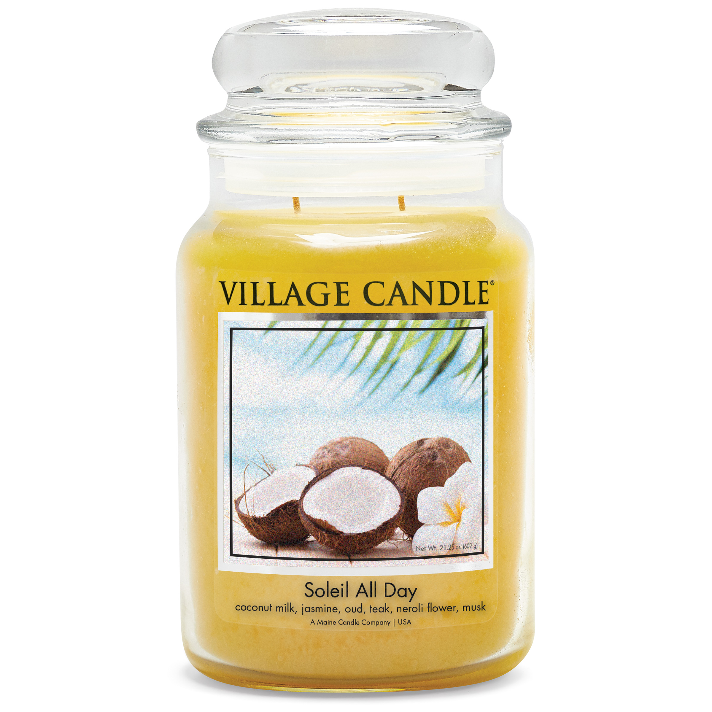 фото Ароматическая свеча village candle "soleil all day", большая/4260437