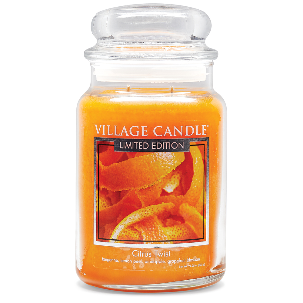 фото Ароматическая свеча village candle "citrus twist", большая/4260311