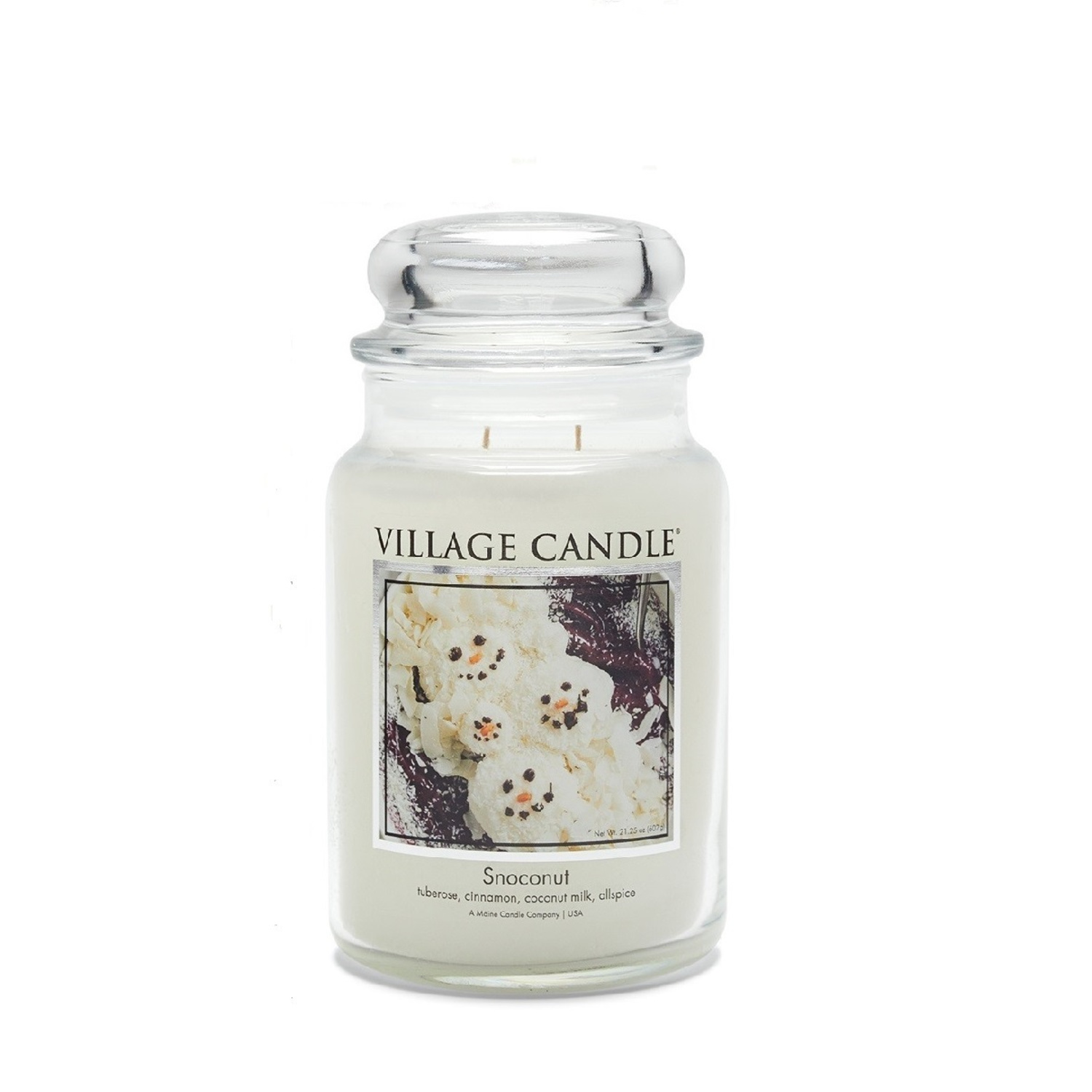 фото Ароматическая свеча village candle "кокосовое молоко", большая