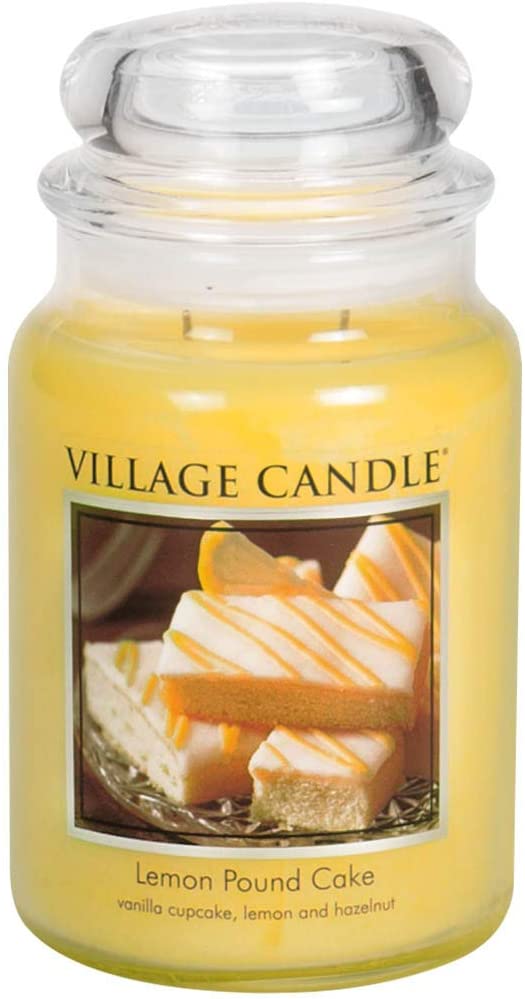 фото Ароматическая свеча village candle "lemon pound cake", большая/4260038