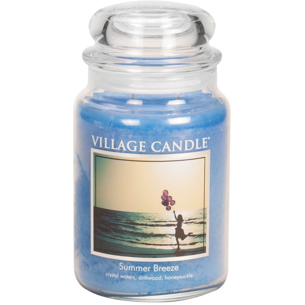 фото Ароматическая свеча village candle "summer breeze", большая/4260028