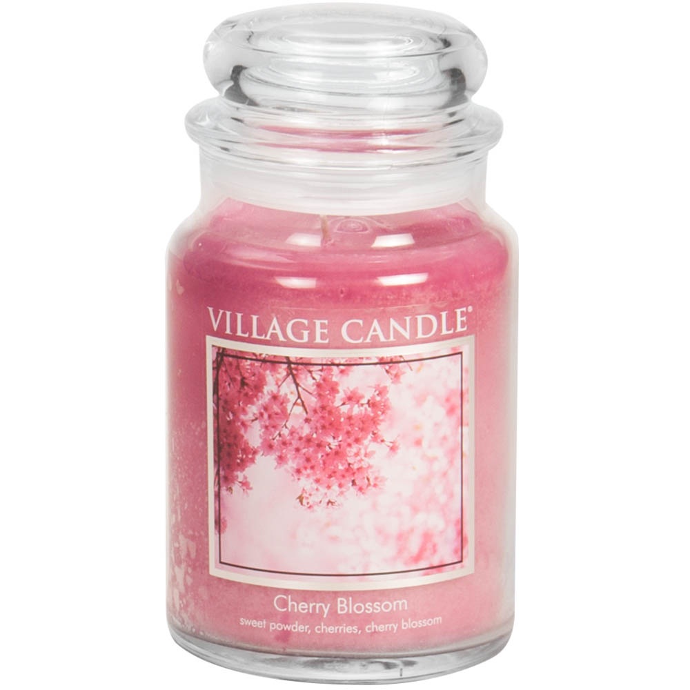 фото Ароматическая свеча village candle "cherry blossom", большая/4260023