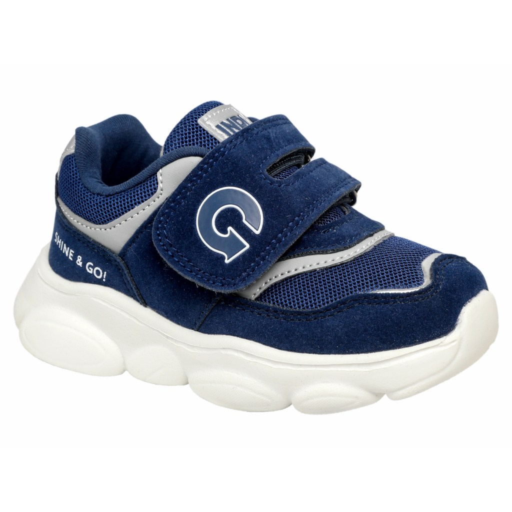 

Кроссовки Indigo Kids для мальчиков, размер 24, синие, 92-377A, Синий, 92-377