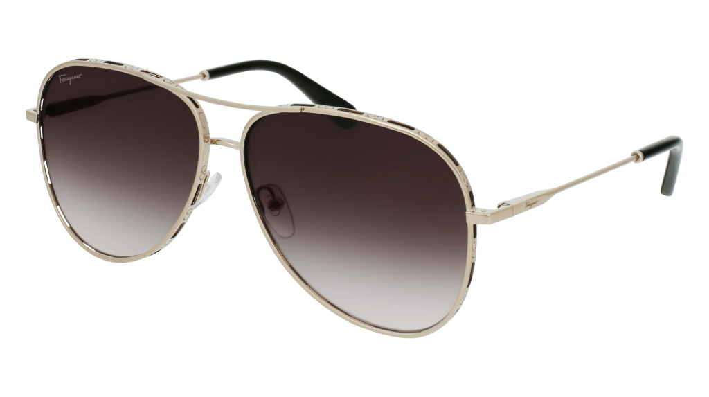 

Солнцезащитные очки женские FERRAGAMO SFR-2461106213786, черный, SFR-2461106213786