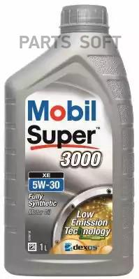 фото Mobil 151189 масло моторное 5w30 mobil 1л синтетика super 3000 xe eu () 1шт