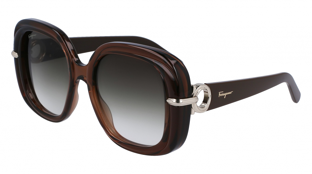 

Солнцезащитные очки женские FERRAGAMO SFR-2S10585420232, коричневый, SFR-2S10585420232