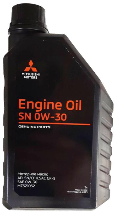 Моторное масло Mitsubishi Engine Oil SN 0W30 1л