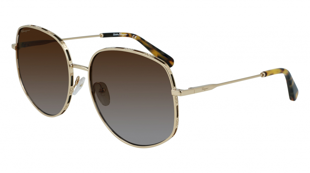 

Солнцезащитные очки женские FERRAGAMO SFR-2473536117741, золотистый, SFR-2473536117741