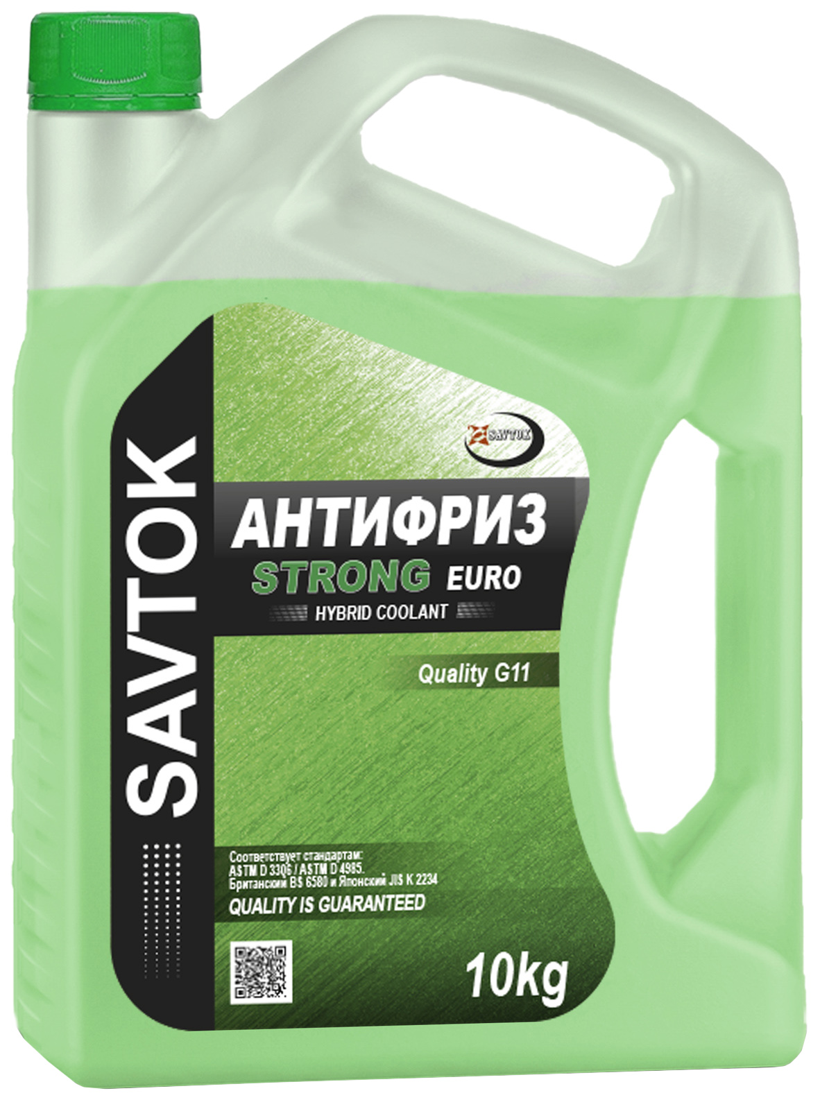 Антифризы Savtok Euro Strong G11 10 Л SAVTOK арт. STK0015