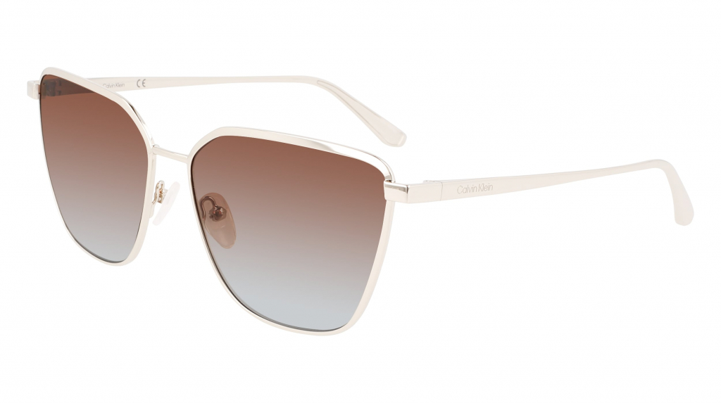 

Солнцезащитные очки женские Calvin Klein CKL-2221046015045, серебристый, CKL-2221046015045