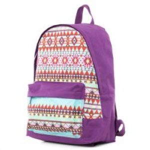 фото Рюкзак hatber basic тонкие узоры фиолетовый b00245938