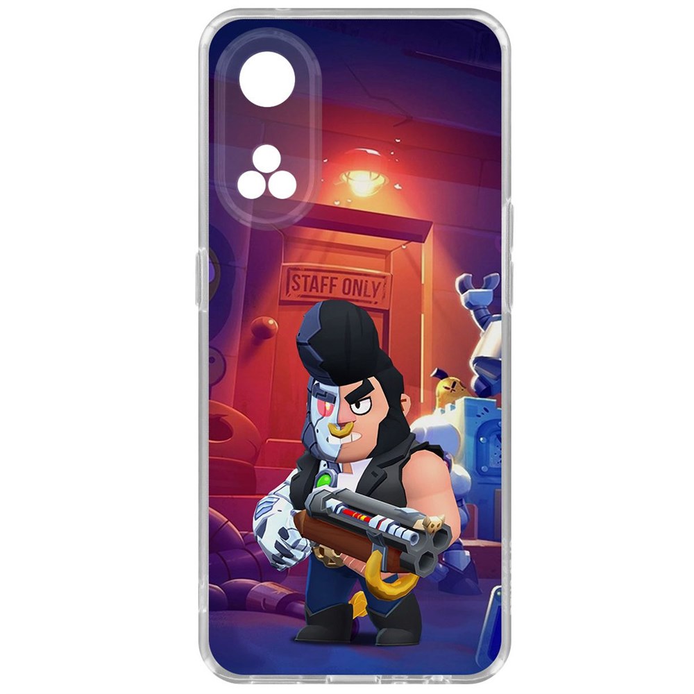 

Чехол-накладка Brawl Stars-Б-800 для Oppo Reno8T, Прозрачный