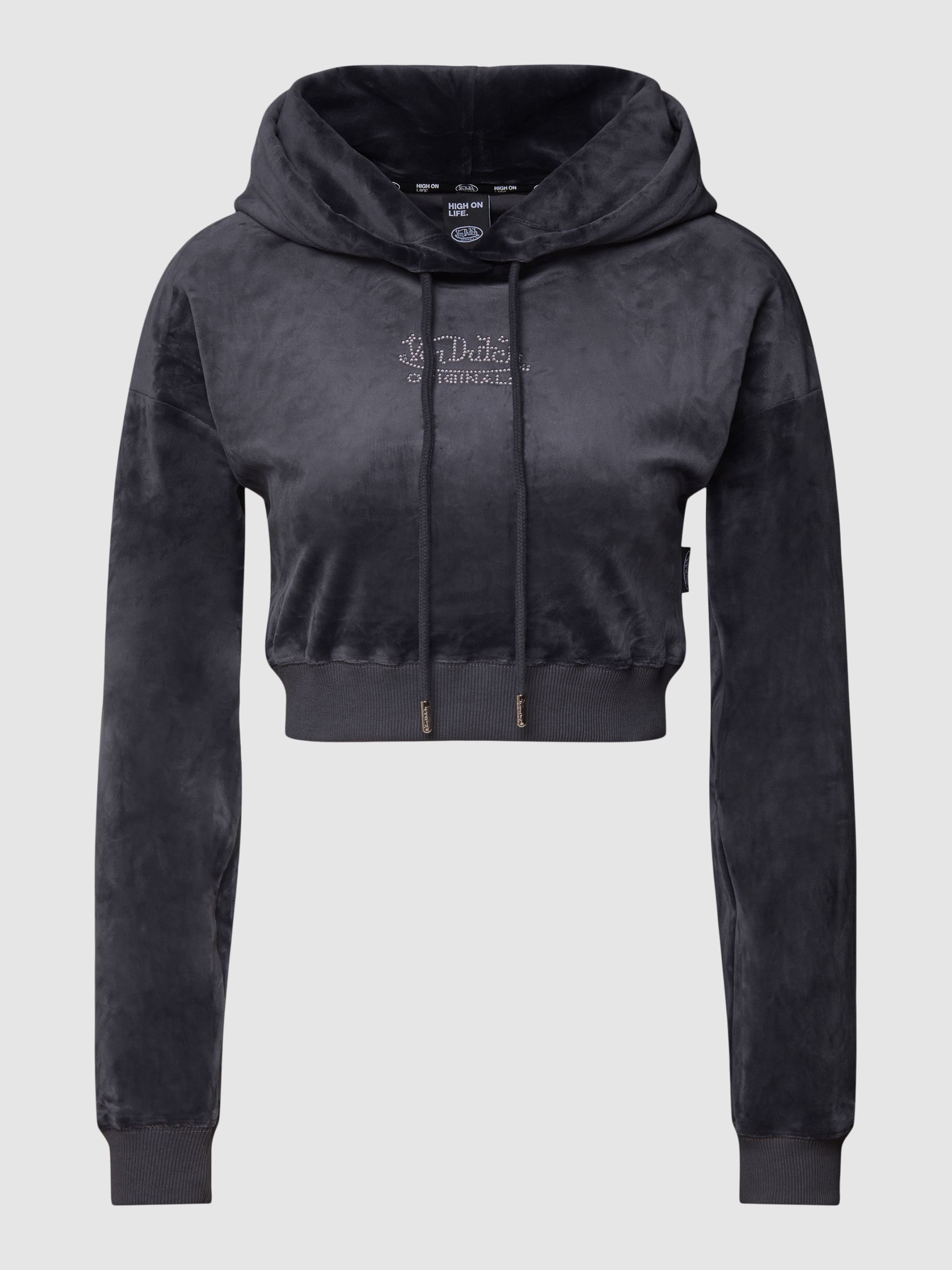 

Худи женское Von Dutch 1661368 серое XS (доставка из-за рубежа), Серый, 1661368
