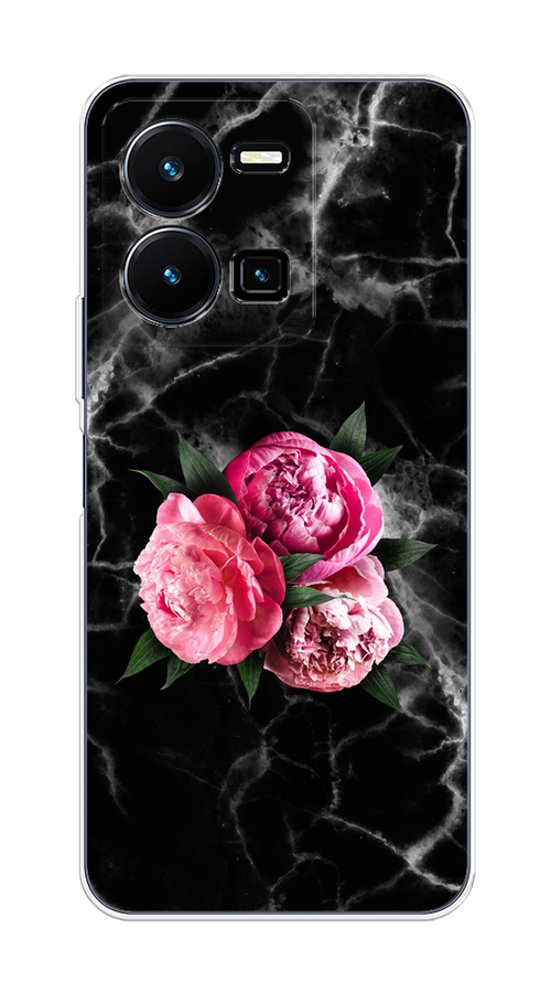 

Чехол на Vivo Y35 4G "Букет на черном мраморе", Черный;серый;розовый;зеленый;белый, 267250-1