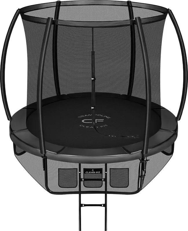 

Батут Clear Fit SpaceHop с сеткой 244 см, черный, SpaceHop