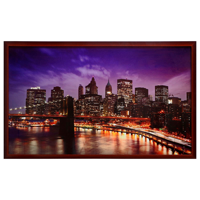 

Картина "Город в огнях" 67х107 см