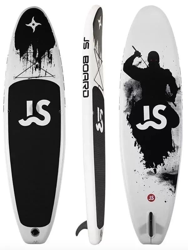 SUP board надувной для серфинга с веслом 335x82х15 см JS Ninja с полным комплектом / Устой