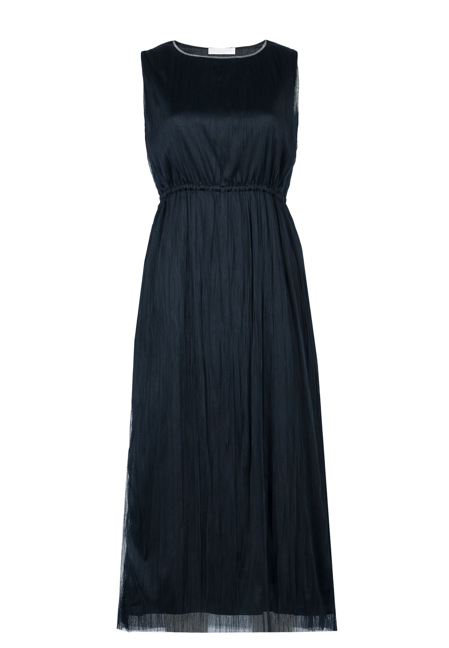 Платье женское FABIANA FILIPPI 104417 синее 42 IT