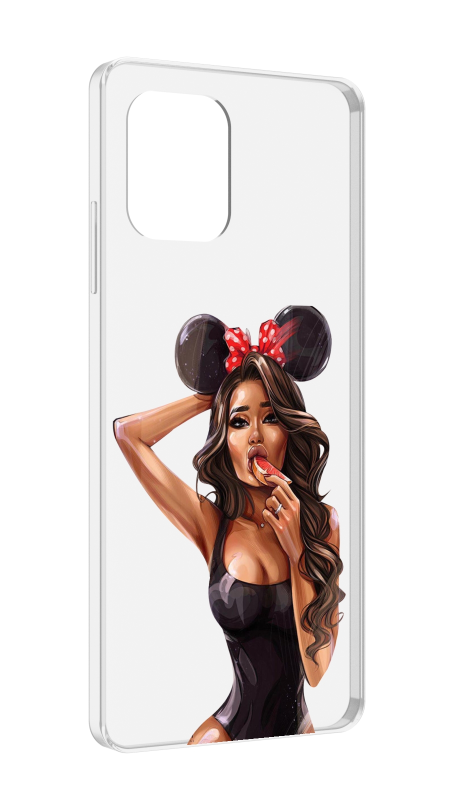 

Чехол MyPads девушка-с-грейпфрутом женский для UMIDIGI Power 7 Max / Power 7S, Прозрачный, Tocco