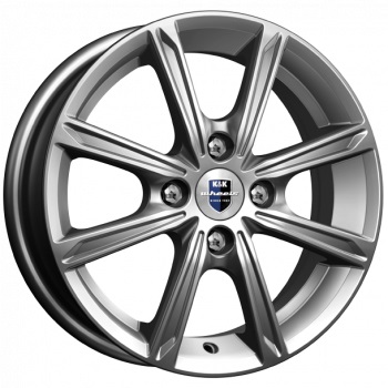 

Колесный диск K&K Флэш оригинал (КС698) (DPl) 5xR14 ET43 4*100 D60.1, Черный