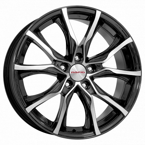 

Колесный диск K&K Твист оригинал (КС697М) (BA) 7.5xR17 ET37 5*120 D72.6, Черный